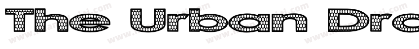 The Urban Dragon字体转换